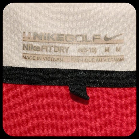 NIKE GOLF || Womens Fit Dry Polo (SIZE M) - Picture 5 of 7